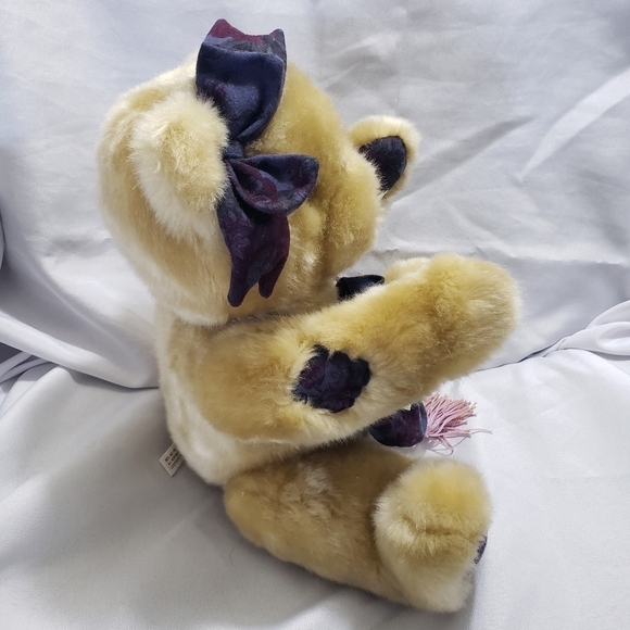 Vintage Cherished Teddies Frienship Teddy Bear Plush 10" Stuffed Animal Posable - Picture 6 of 14